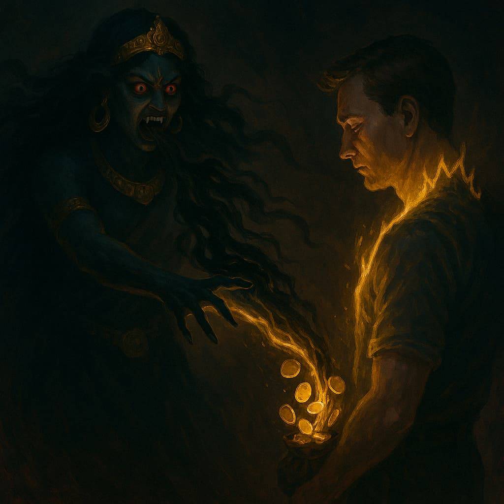 Tantric Energy Theft by Kali